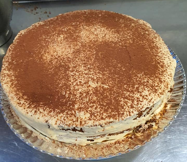 Tarta preparada para una ocasión especial