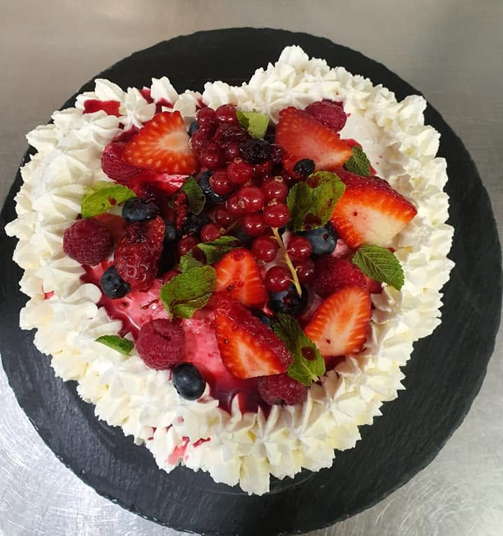 Tarta casera de El Puchero de Lerma