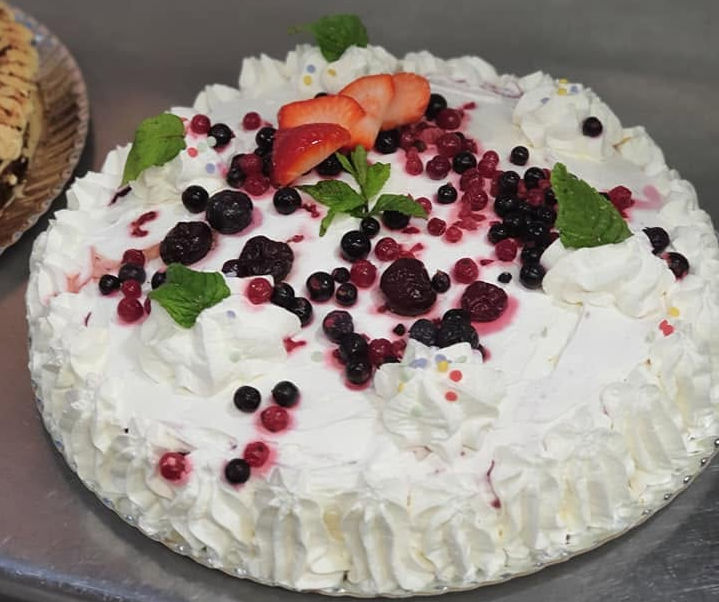 Porción de tarta